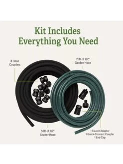 Snip-n-Drip Soaker Hose System -Grow Essentials Sales 40 205 inclusion 3 4