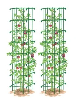 Tomato Towers, Set Of 2 -Grow Essentials Sales 8587041 0006 GRN tif