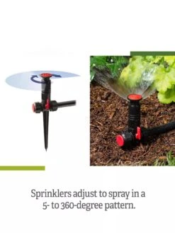 Snip-n-Spray Garden And Landscape Sprinkler System -Grow Essentials Sales 8589718 range
