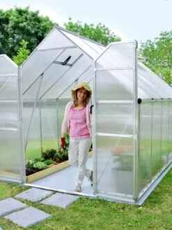 Canopia® By Palram Essence™ Greenhouse, 8' X 12' -Grow Essentials Sales 8591356 03V tif
