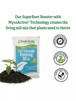 Organic Self-Watering Potting Mix, 20 Qts. -Grow Essentials Sales 8592225 3