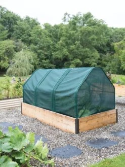 3-Season Plant Protection Tent, 4' X 8' 9 3-Season Plant Protection Tent, 4' X 8' -Grow Essentials Sales 8598282 0213 three season garden protection tent 4x8 tif