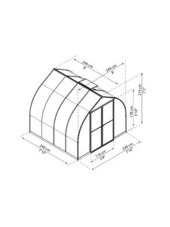 Canopia® By Palram Bella™ Greenhouse, 8' -Grow Essentials Sales 8599337 08v