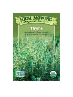 Thyme Organic Seeds -Grow Essentials Sales 8599882 02v