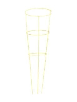 Heavy-Duty Plant Supports 42", Set Of 5 -Grow Essentials Sales 8600029 01v heavy duty colorful plant supports 42 inch yellow