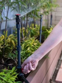 Deluxe Snip-n-Spray Garden And Landscape Sprinkler System -Grow Essentials Sales 8600500 20339 tif