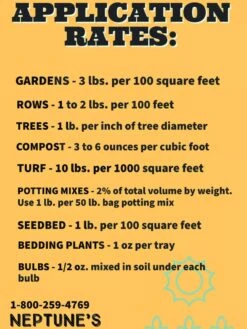 Neptune's Harvest Crab & Lobster Shell Plant Food, 4 Pound -Grow Essentials Sales 8610162 04V tif