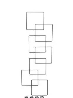 Building Blocks Wall Trellis, 45" 9 Building Blocks Wall Trellis, 45" -Grow Essentials Sales 8610183 3933 tif