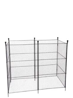 Tall Chicken Wire Critter Fence With Gate -Grow Essentials Sales 8611020 1264 tif