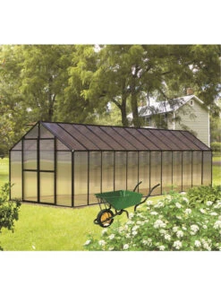 MONT Premium Greenhouse, 8' X 24' -Grow Essentials Sales 8611175 02v monticello premium greenhouse 8 x 24 black