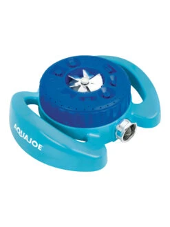 Aqua Joe® AJ-TSSBM Indestructible 9-Pattern Metal Turret Sprinkler -Grow Essentials Sales 8612869 02v