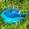 Aqua Joe® AJ-TSSBM Indestructible 9-Pattern Metal Turret Sprinkler -Grow Essentials Sales 8612869 05v aqua joe indestructible 9 pattern metal turret sprinkler