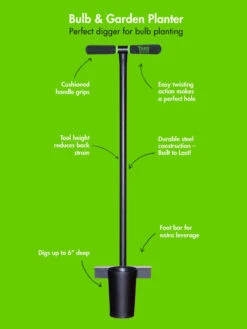 Yard Butler® Long Handled Bulb Planter -Grow Essentials Sales 8613157 03v