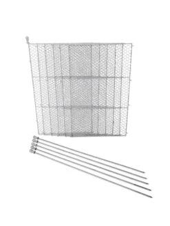 Tall Chicken Wire Critter Fence With Gate -Grow Essentials Sales 8613260 6107