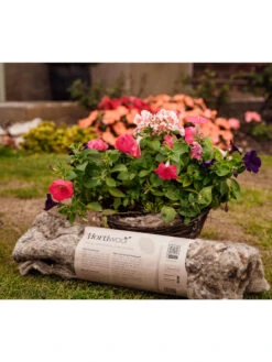 Hortiwool ® Hanging Basket Liner, Set Of 2 -Grow Essentials Sales 8613263 16v