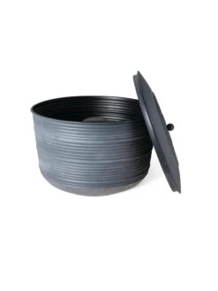 Ribbed Hose Pot With Lid -Grow Essentials Sales 8613332 5803