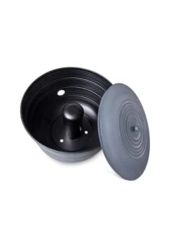 Ribbed Hose Pot With Lid -Grow Essentials Sales 8613332 5808