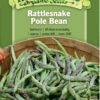 Rattlesnake Pole Bean Organic Seeds -Grow Essentials Sales 8613650 01v rattlesnake pole bean